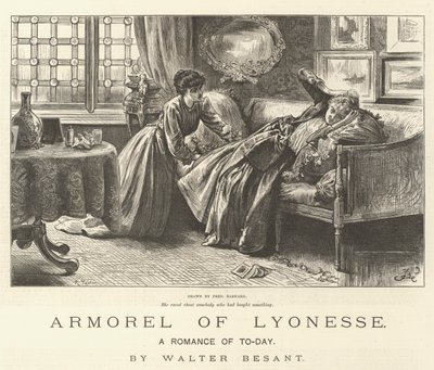Armorel of Lyonesse, A Romance of To-Day, by Walter Besant by Frederick Barnard